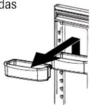 AMANA AC 2224 PEKW - Armazenamento na Porta Caixas Ajustaveis da Porta - 1