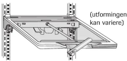 AMANA AC 2224 PEKW - For a montere rammemontasjen: - 1