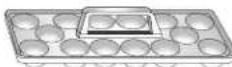 AMANA AC 2224 PEKW - Egg Tray With Handle (style may vary/select models) - 1