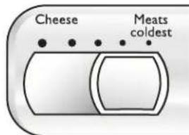 AMANA AC 2224 PEKW - Låda med temperaturreglering (vissa modeller) - 1