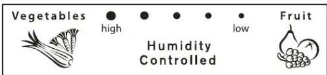 AMANA AC 2224 PEKW - Vochtigheidsregelaars - 1