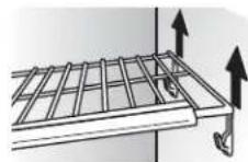 AMANA AC 2224 PEKW - Sabit Derin Dondurucu Rafi Sabit Derin Dondurucu RafAyarlanabilir Kapi Bölmeleri - 1