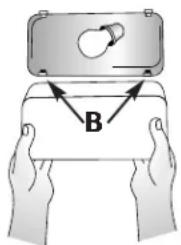AMANA AC 2224 PEKW - Section inférieure du compartiment des aliments frais - 2