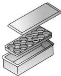 AMANA AC 2224 PEKW - Vaschetta con coperchio (dipende dal modello) - 1