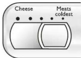 AMANA AC 2224 PEKW - Vetolaatikko,jonka lampotilaa voidaan sataa (joissakin malleissa) - 1