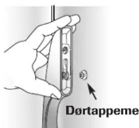AMANA AC 2224 PEKW - Sādan monteres händtag: - 2