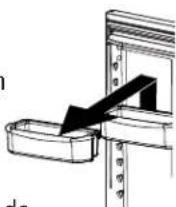 AMANA AC 2224 PEKW - Instelbare deurbakjes - 1