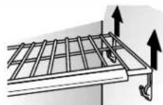 AMANA AC 2224 PEKW - Rekken en bakjes - 1