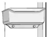 AMANA AC 2224 PEKW - Caixa Fixa da Porta (modelos selecionados) - 1