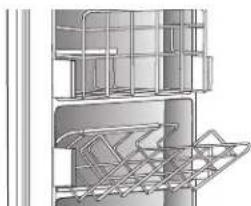 AMANA AC 2224 PEKW - Drop-down fryserdørkurv (pà nogle modeller) - 1