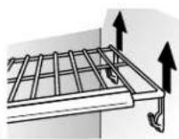 AMANA AC 2224 PEKW - Kiinteä pakastinhylly - 1