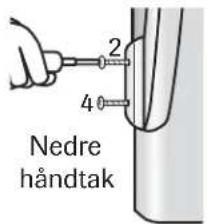 Nedre håndtak