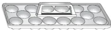 AMANA AB 2225 PEKW - Egg Cradle - 1