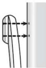 AMANA AB 2225 PEKS - Montering: - 1