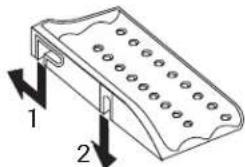 AMANA AB 2225 PEKS - Sådan monteres: - 1