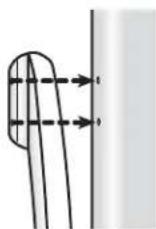 AMANA AB 2225 PEKS - Montering: - 3