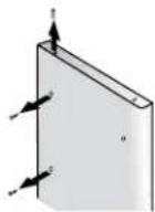 AMANA AB 2225 PEKS - Monte etmek için: - 1