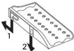 AMANA AB 2225 PEKS - Verwijdering: - 1