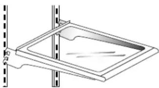 AMANA AB 2225 PEKS - For å fjerne en hylle: - 1