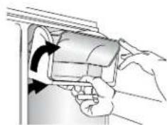 AMANA AB 2225 PEKS - Oppbevaringsplass i døren - 1