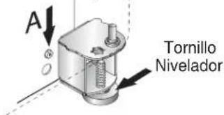 AMANA AB 2225 PEKS - Para los modelos con cajón deslizable solamente: - 1