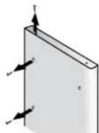AMANA AB 2225 PEKS - Sådan monteres håndtag: - 1
