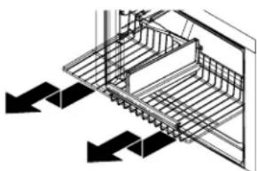 AMANA AB 2225 PEKS - Ripiano del congelatore (dipende dal modello) - 1