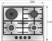 Everglades EVBI 851 - - INSTALLATIE VAN UW FORNUIS - 2