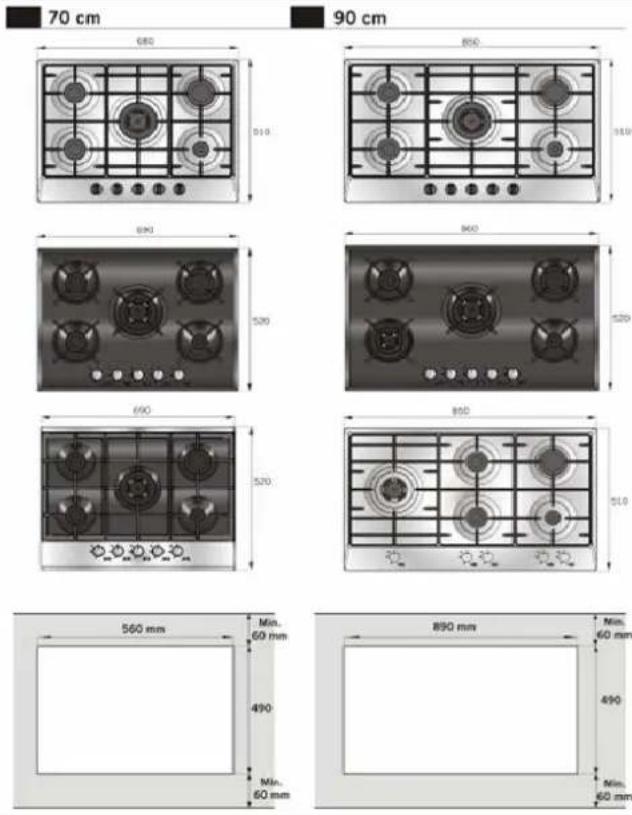 Everglades EVBI 851 - - INSTALLATIE VAN UW FORNUIS - 1