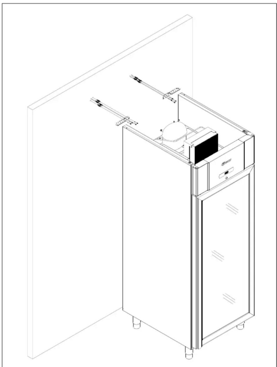 GRAM Compact 610 - Plassering av skapet - 6