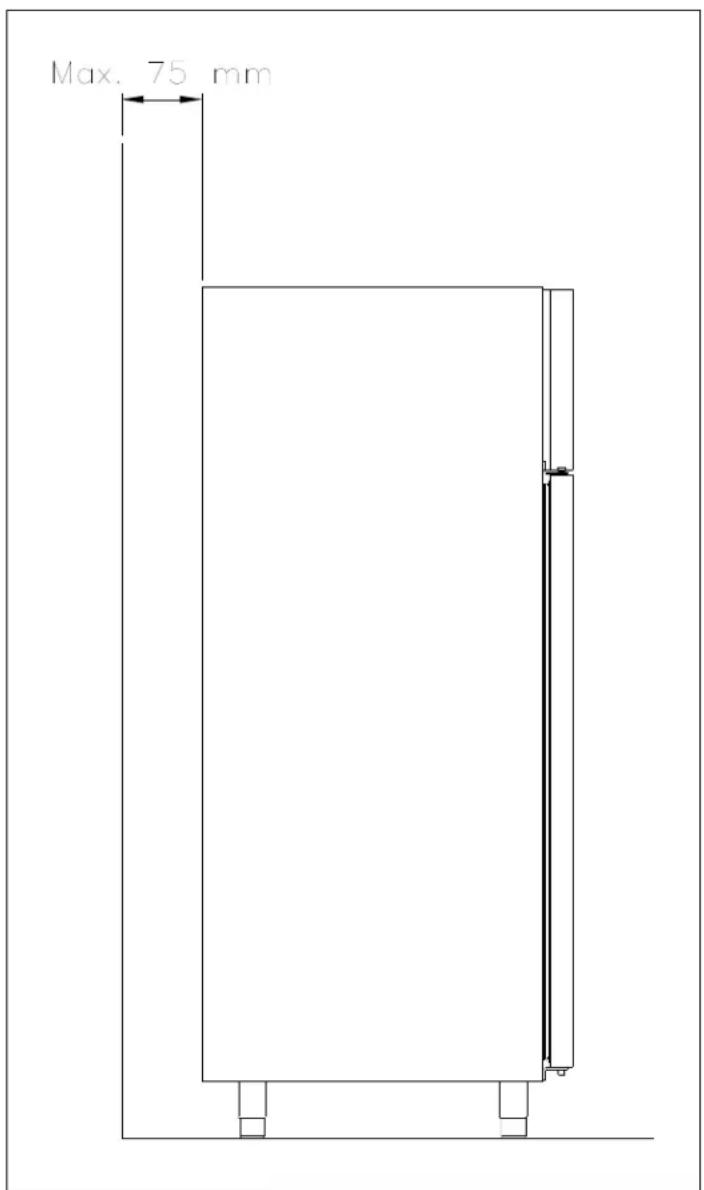 GRAM Compact 610 - Opstilling af skabet - 9