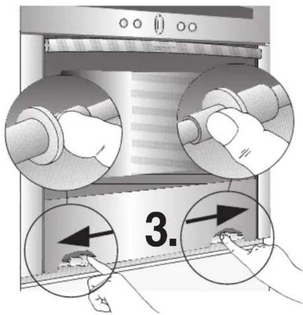 NEFF B1881A2 - Enganchar la puerta del horno: - 2