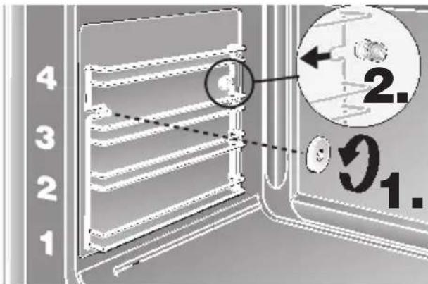 NEFF B1861N2 - Abatir el cuerpo de calefacción (resistencia) - 3