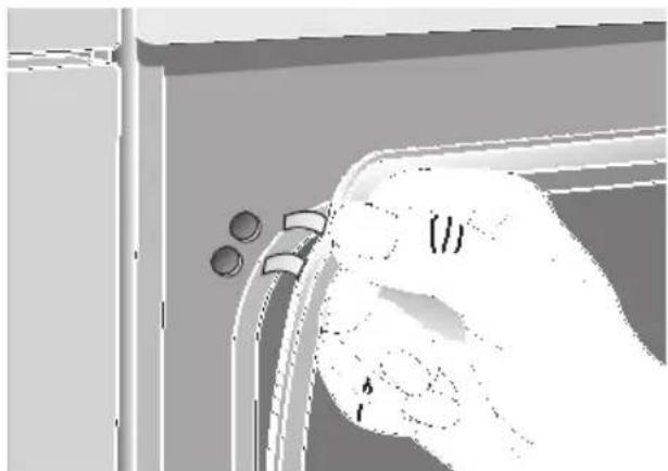 NEFF B1721NSW - Remplacement du joint de la portedou four: - 2