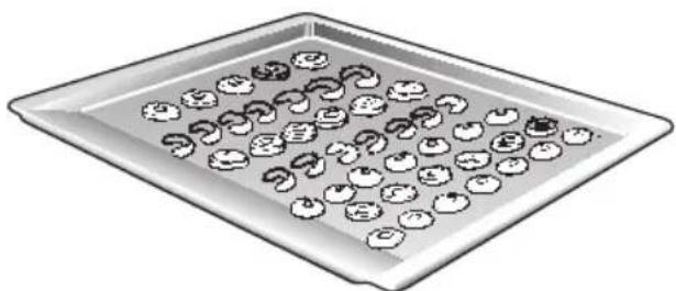 NEFF B1721NSW - Baking in the enamelled universal pan: - 2
