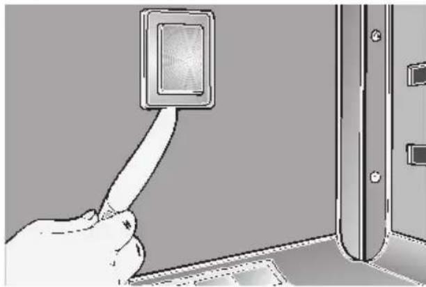 NEFF B1721NSW - Replacing the oven door seal: - 1