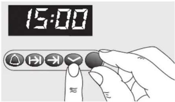 NEFF B1771SWN - Puesta en hora del reloj temporizador: - 1