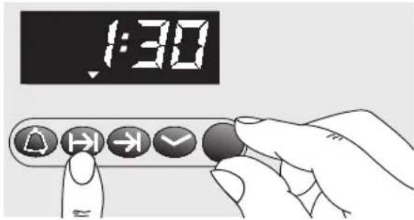 NEFF B1771SWN - Programar la duración del tiempo de funcionamiento: - 1