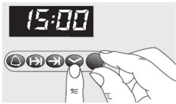 NEFF B1641SWN - Puesta en hora del reloj temporizador: - 1