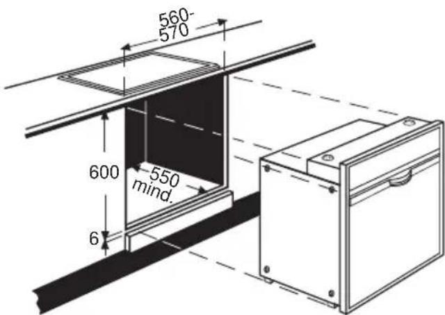 NEFF B1583WSN - Montaje: - 1