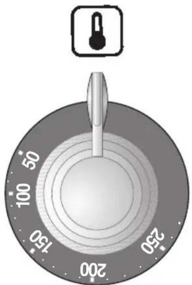 NEFF B1488CK - Sélecteur de fonction Sélecteur de temperature - 2