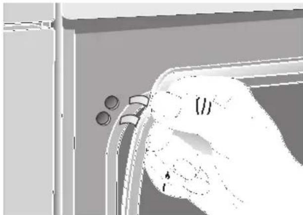 NEFF B1471SWN - Replacing the oven door seal: - 2