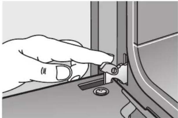NEFF B1471SWN - Removing the suspend grids: - 1