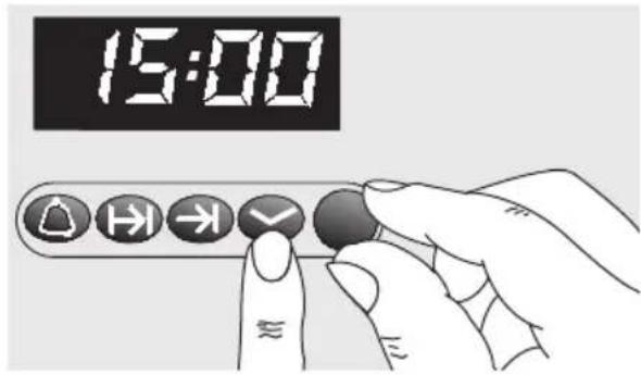 NEFF B1471N2S2 - Setting the time: - 1