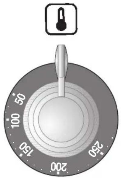 NEFF B1252WS - Sélecteur de fonction Sélecteur de temperature - 2