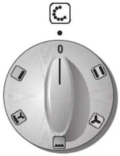 NEFF B1325NS2 - Sélecteur de fonction Sélecteur de temperature - 1
