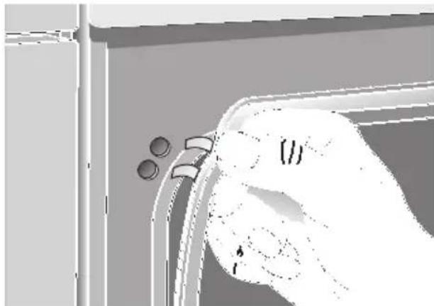 NEFF B1325NS2 - Replacing the oven door seal: - 2