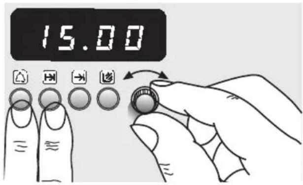 NEFF B1325NS2 - Setting the time: - 1
