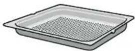 NEFF C44L20N3 - Garbehälter, ungelocht, GN 1/2, 40 mm tief - 1