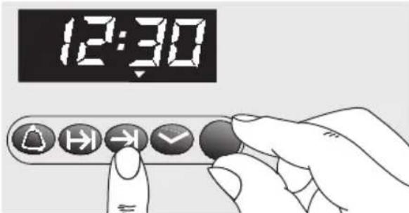 NEFF B1771N2 - Ajustar la hora de desconexión de la funciona programada: - 1